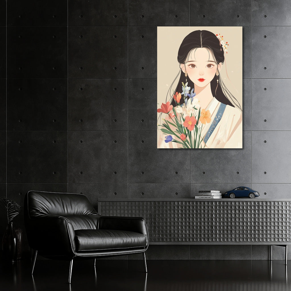 Graceful Waltz of Flowers