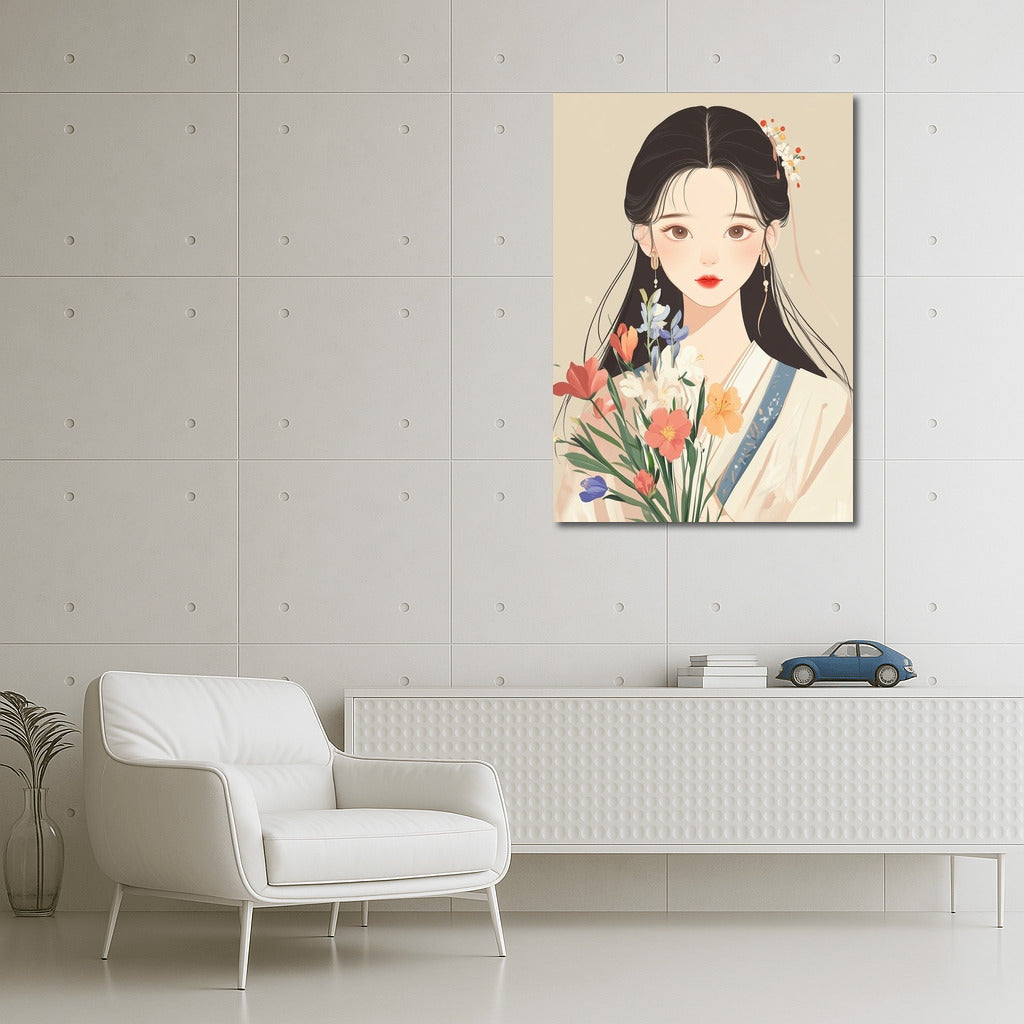 Graceful Waltz of Flowers