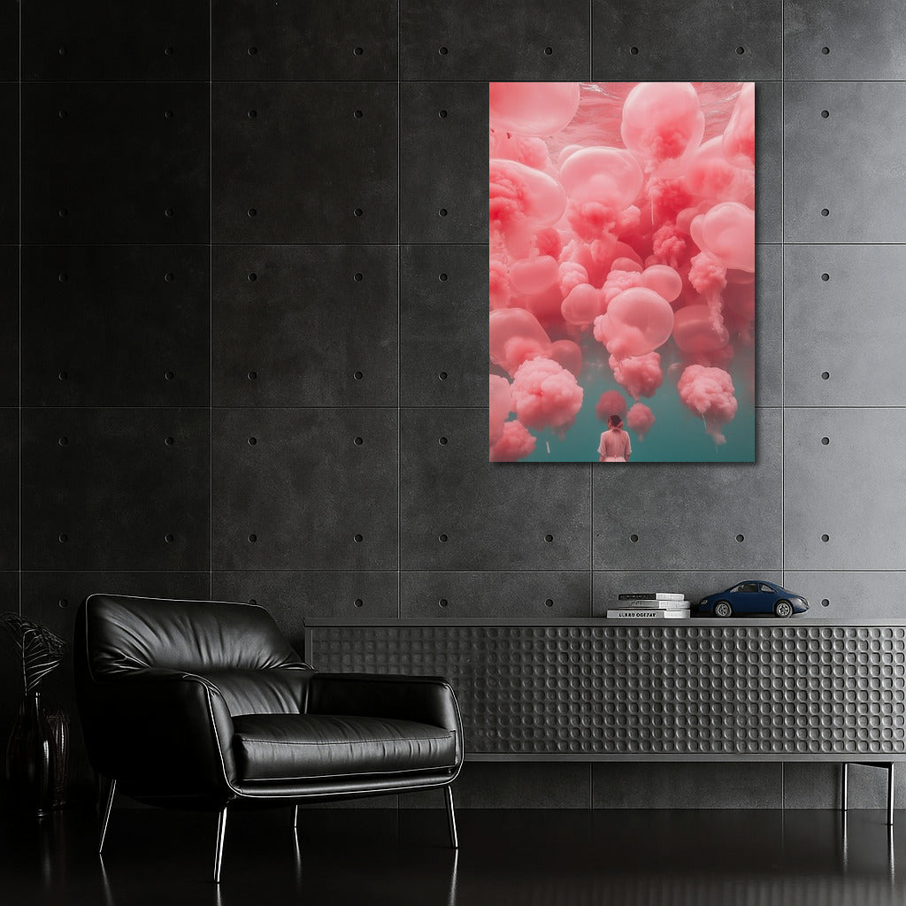 Dance of the Medusas in Sunset Dreams
