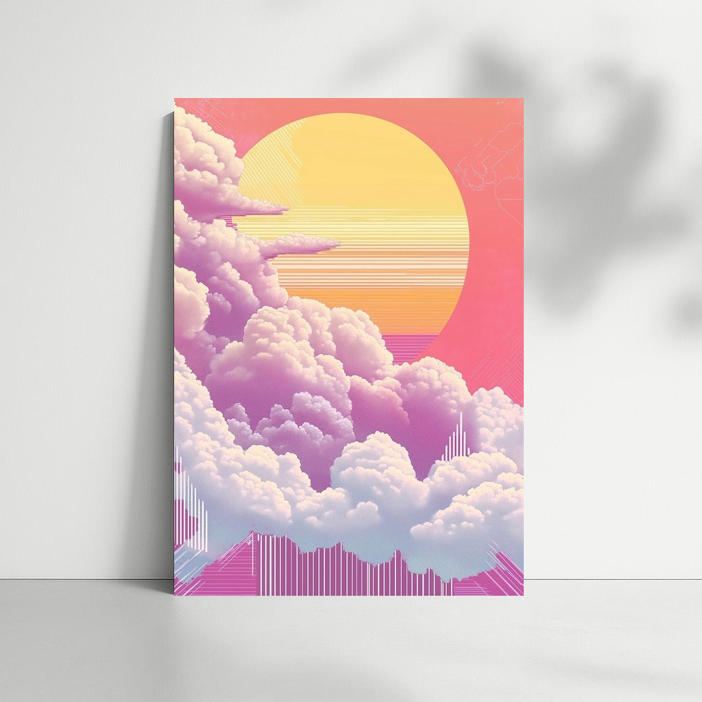 Sunset Symphony of Clouds