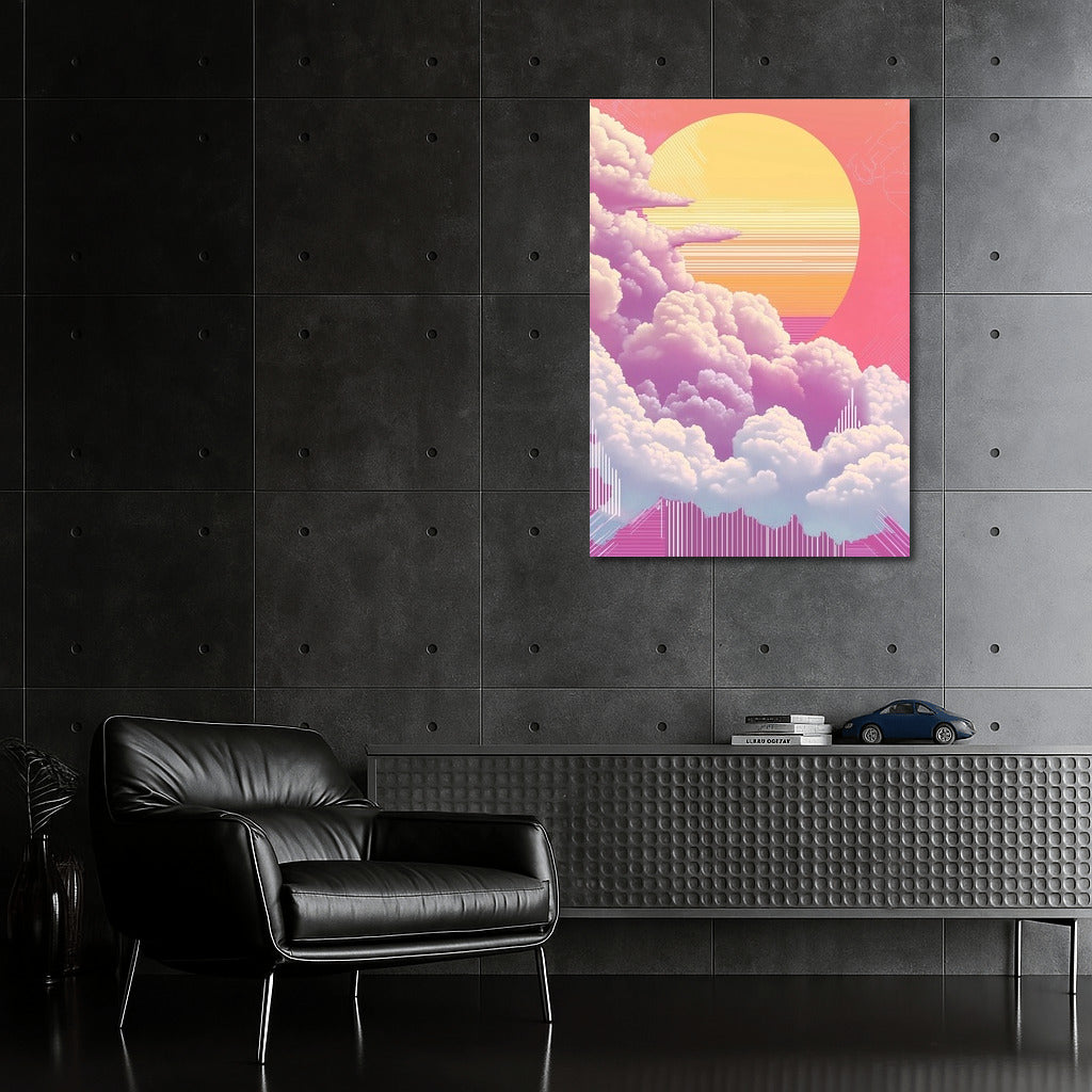 Sunset Symphony of Clouds