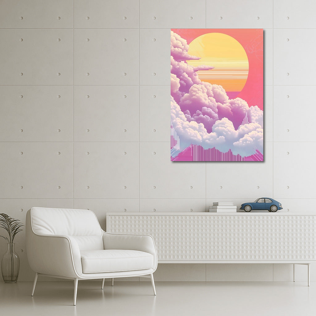 Sunset Symphony of Clouds