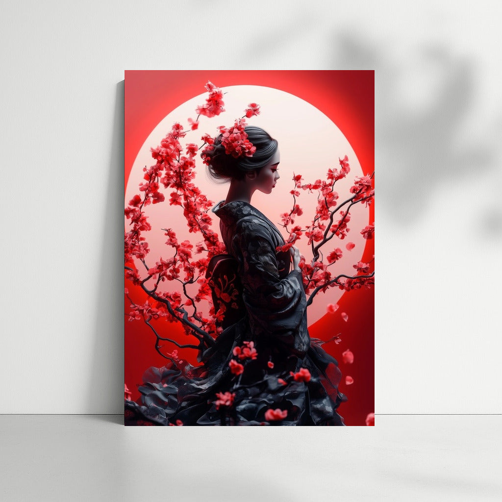 Sakura Shine: Silhouette in Flowers