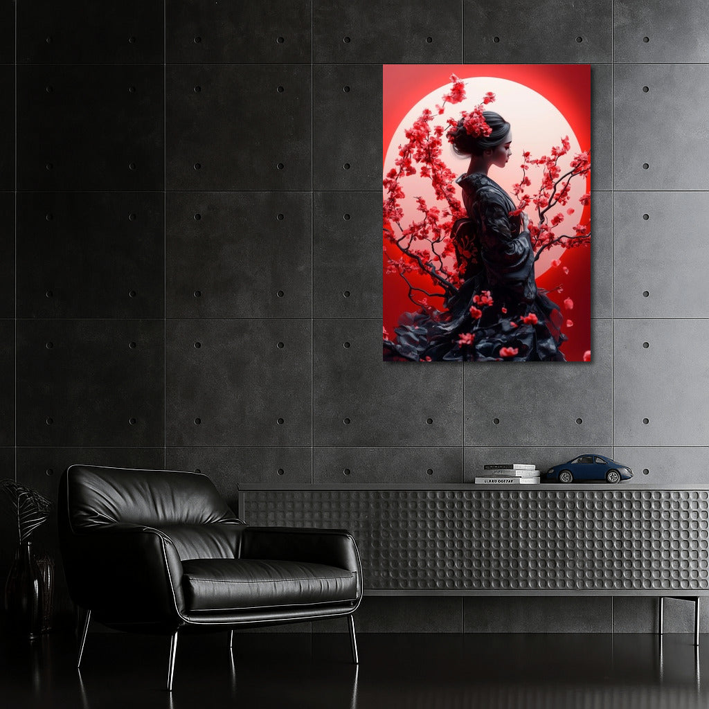 Sakura Shine: Silhouette in Flowers