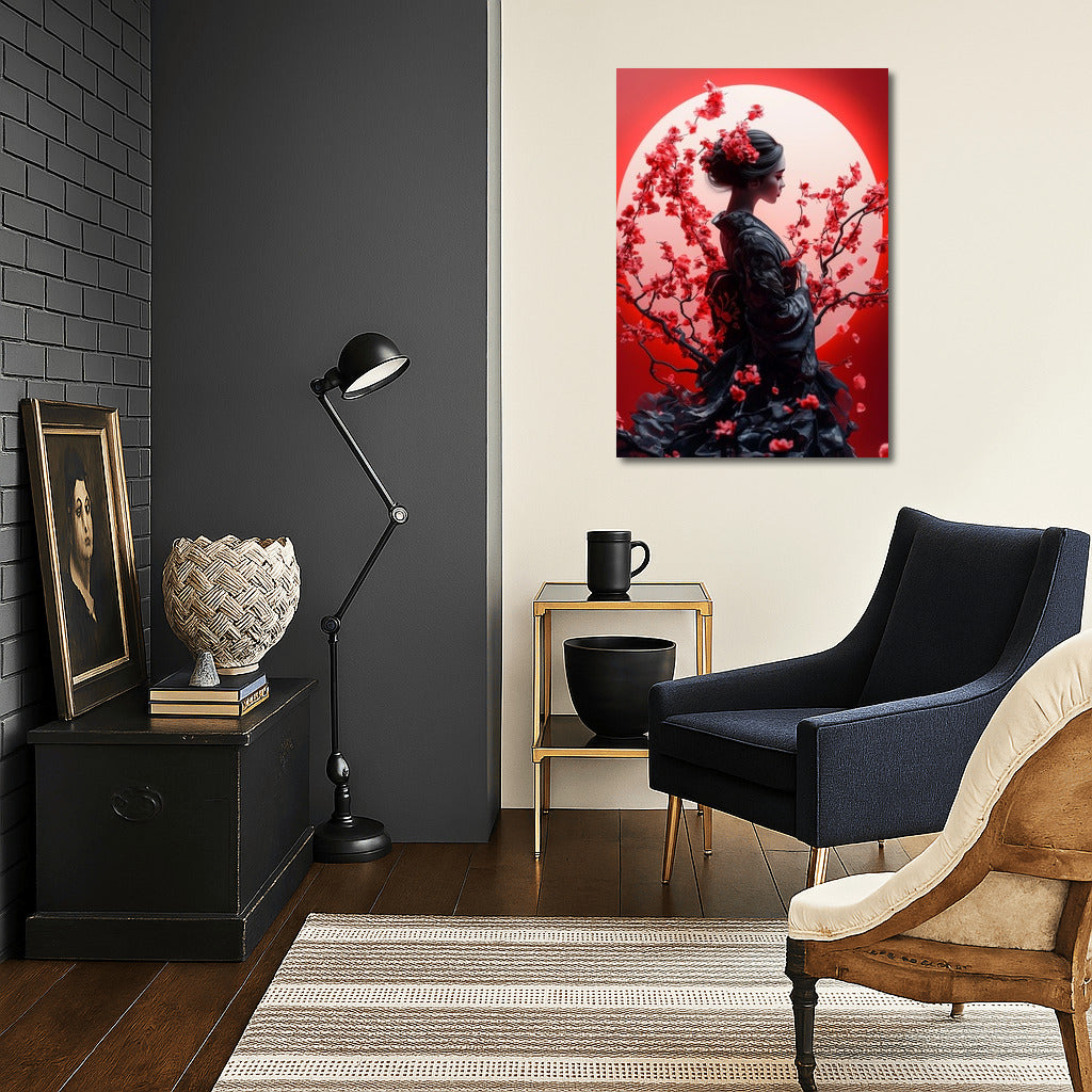 Sakura Shine: Silhouette in Flowers