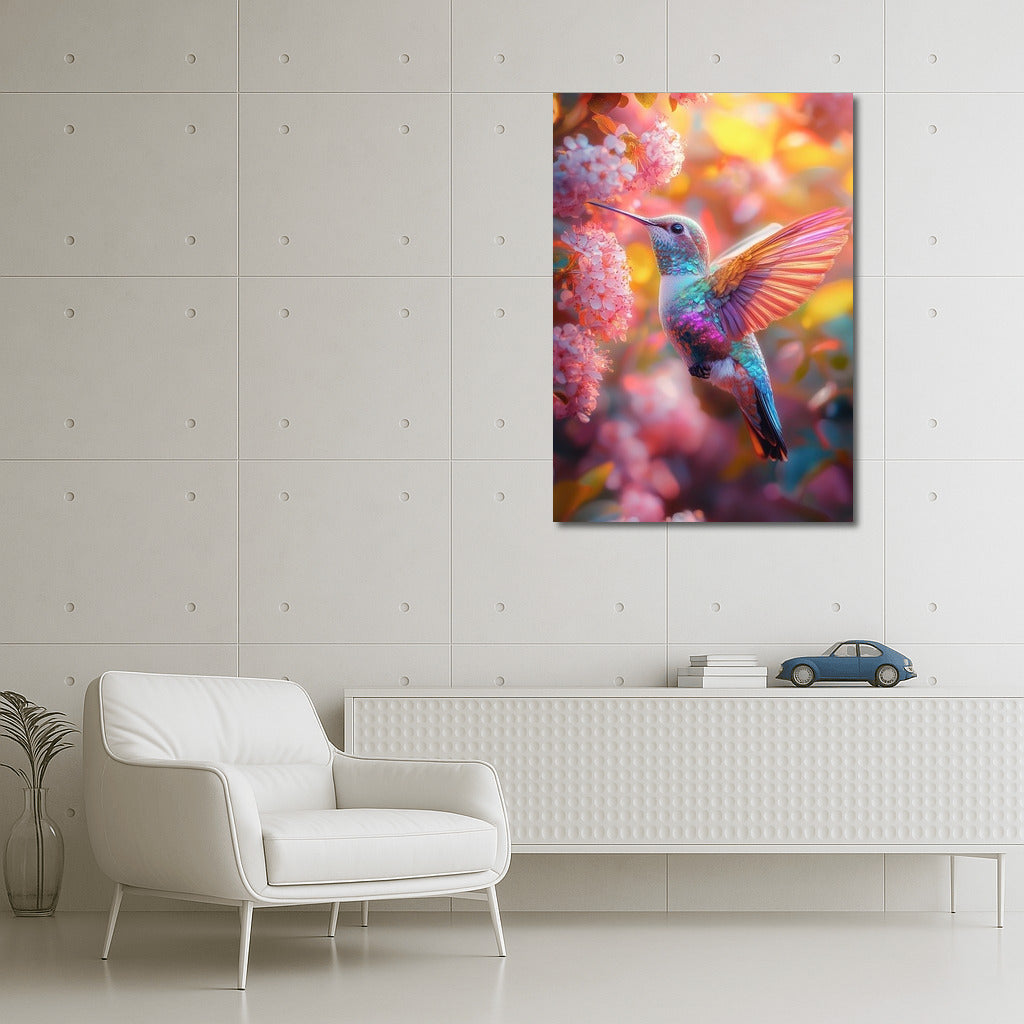 Dance of the Rainbow Hummingbird