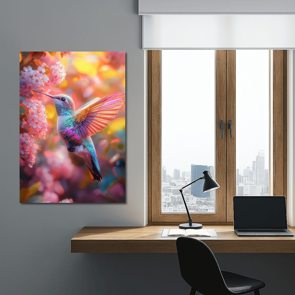 Dance of the Rainbow Hummingbird