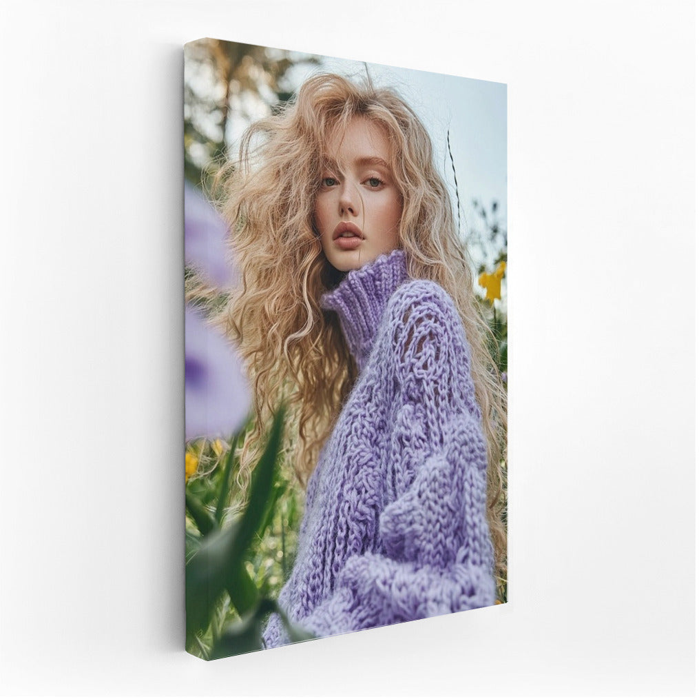Lavender Dreams in a Flower Cloud