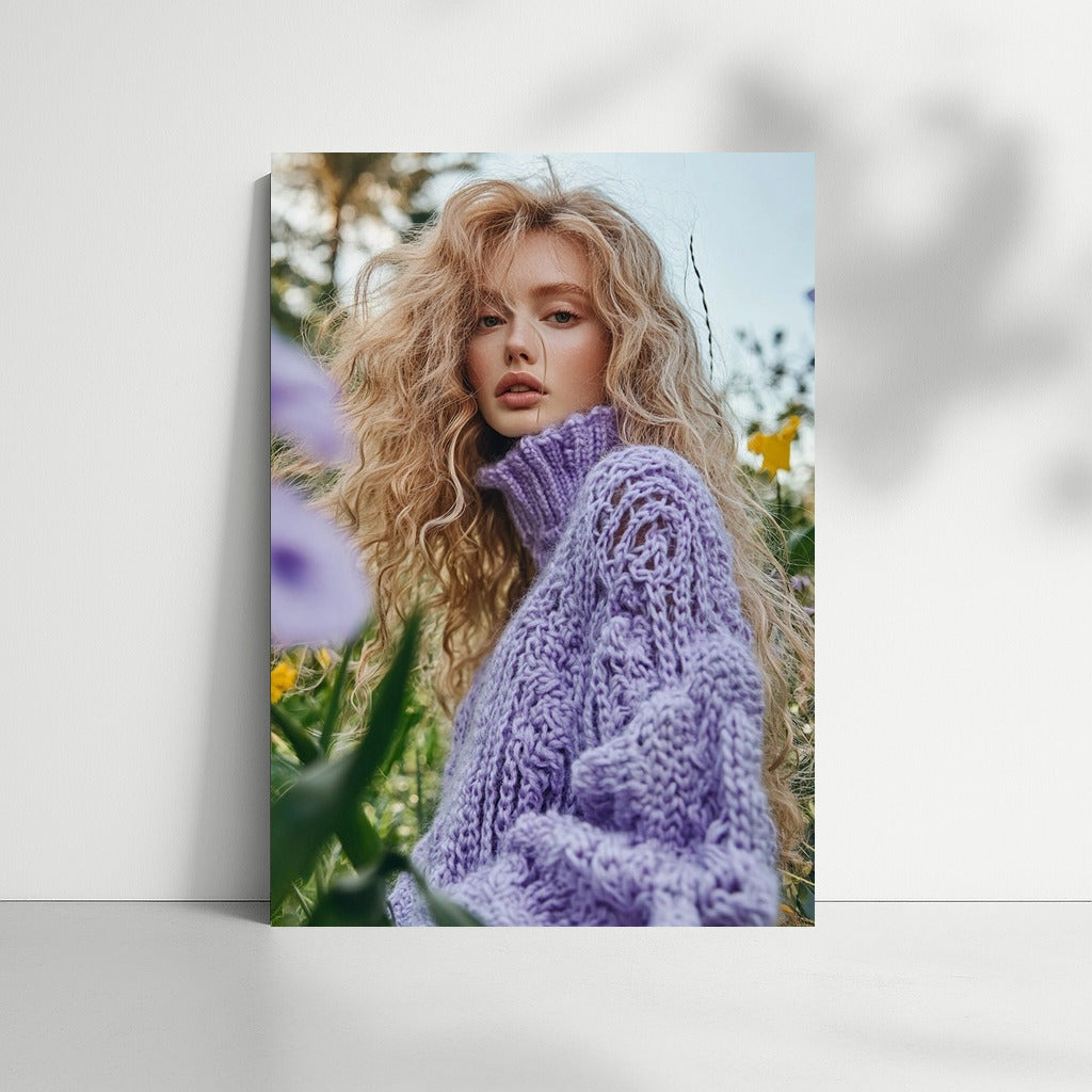 Lavender Dreams in a Flower Cloud