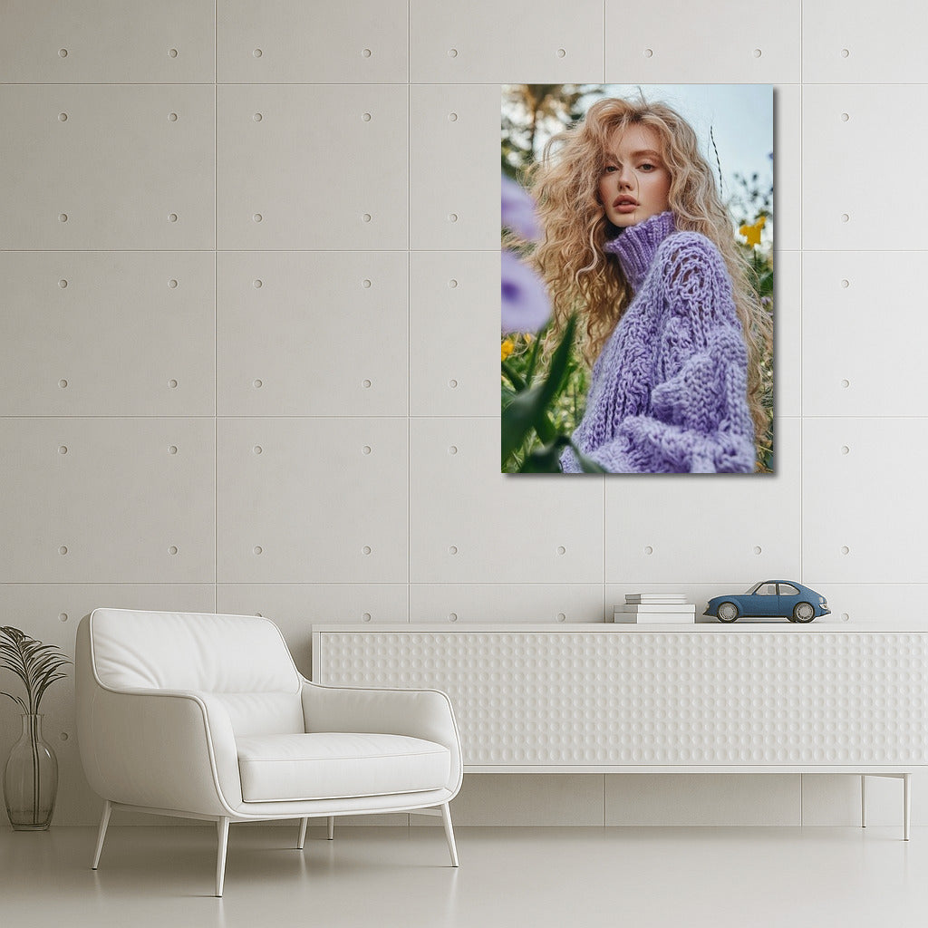 Lavender Dreams in a Flower Cloud
