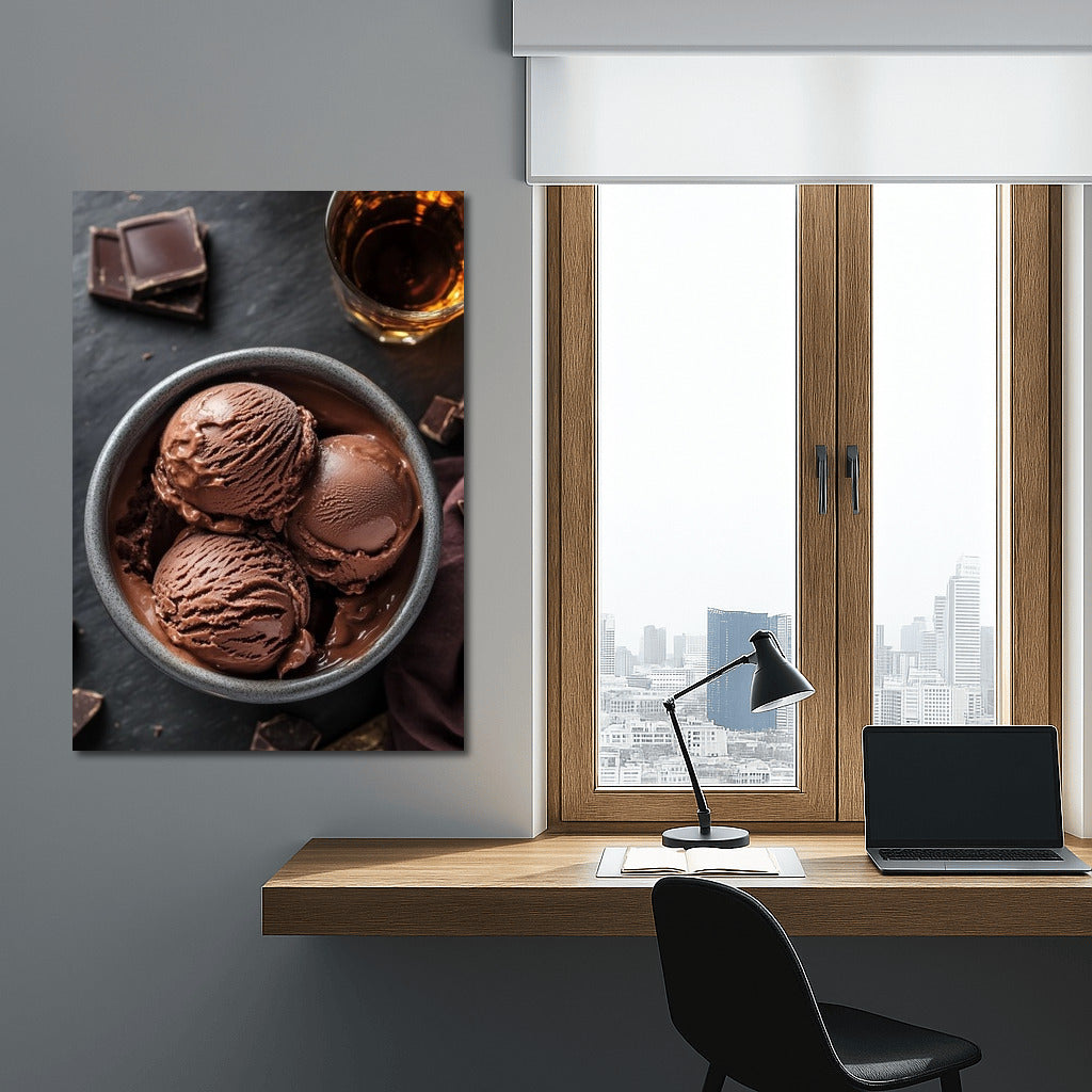 Cocoa Ice Cream Delight