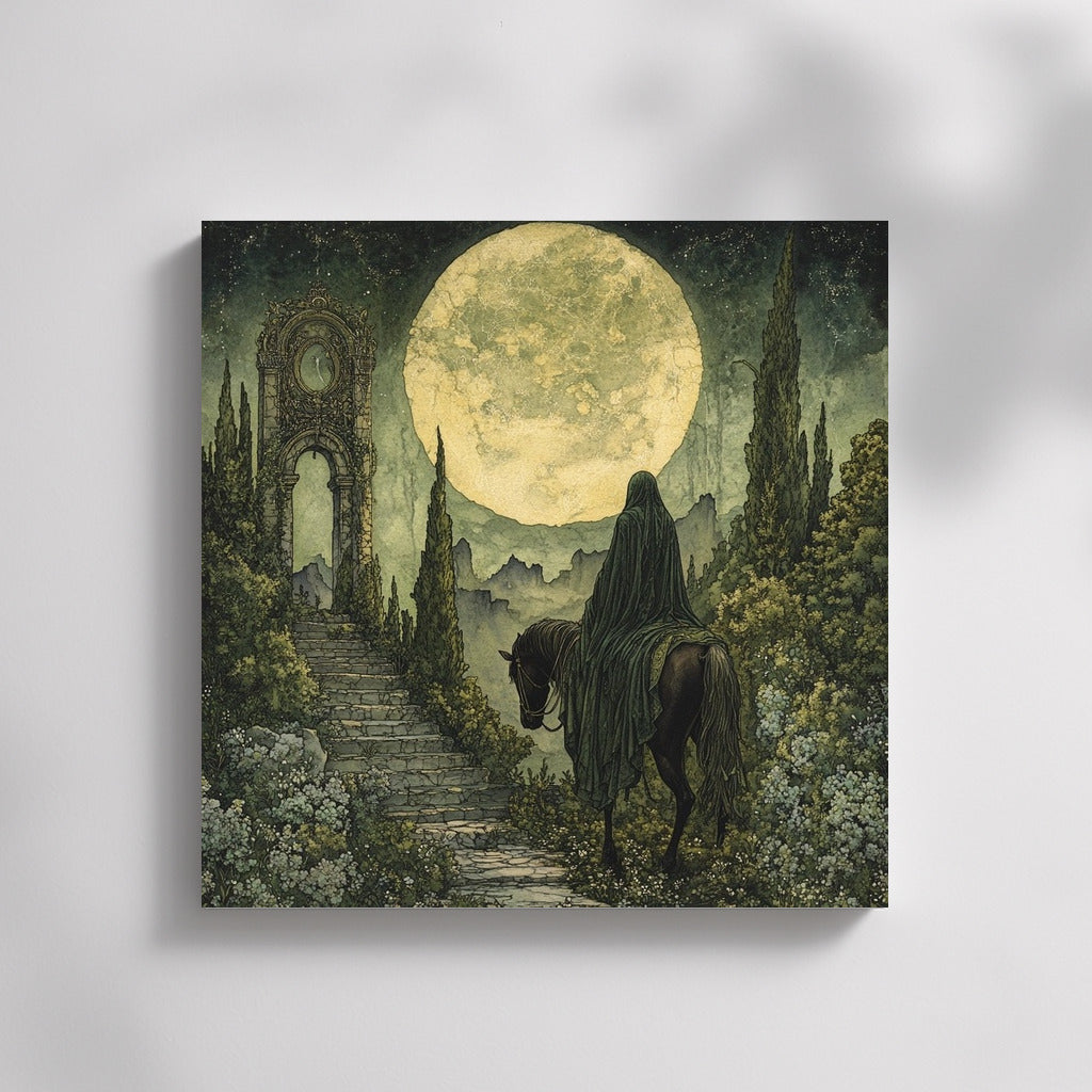 Moon Pilgrim at the Gates of Eternity