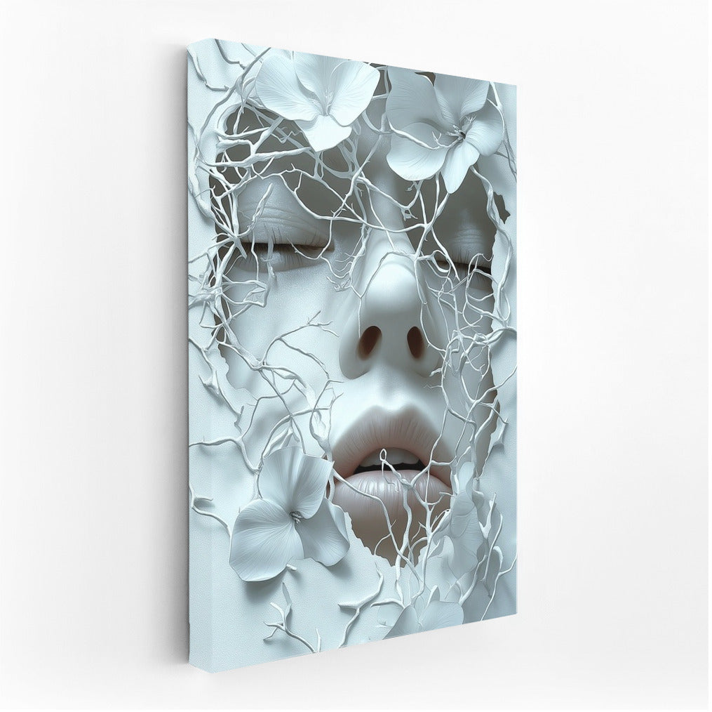 Flowers through reflection