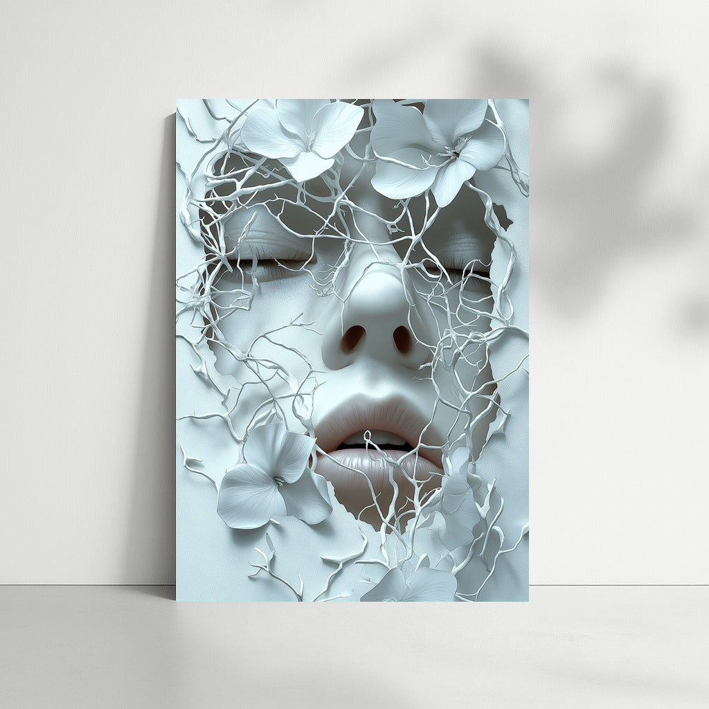 Flowers through reflection