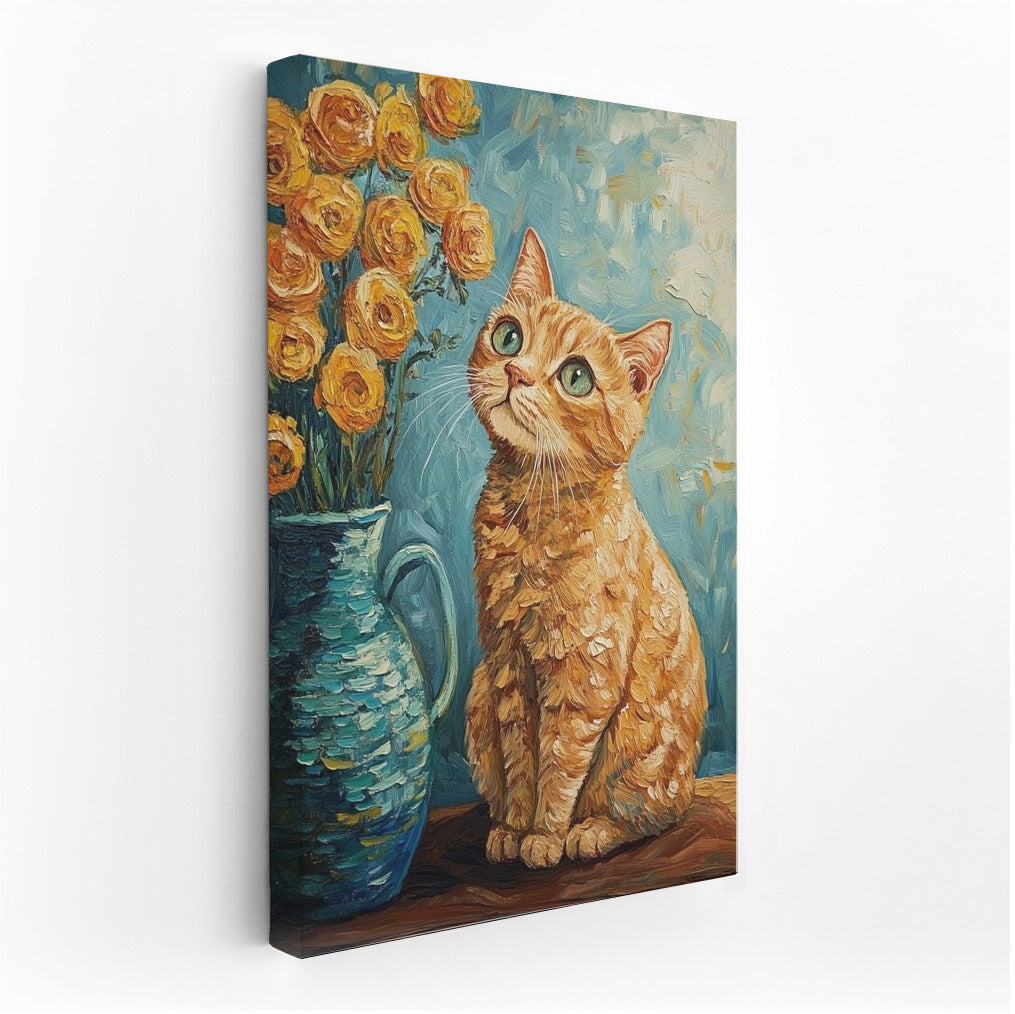 Sunny Purr in Flower Paradise