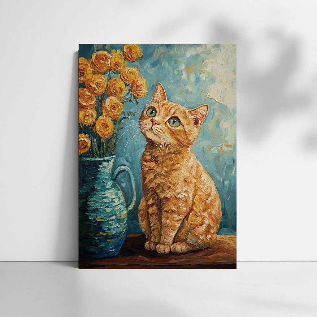 Sunny Purr in Flower Paradise