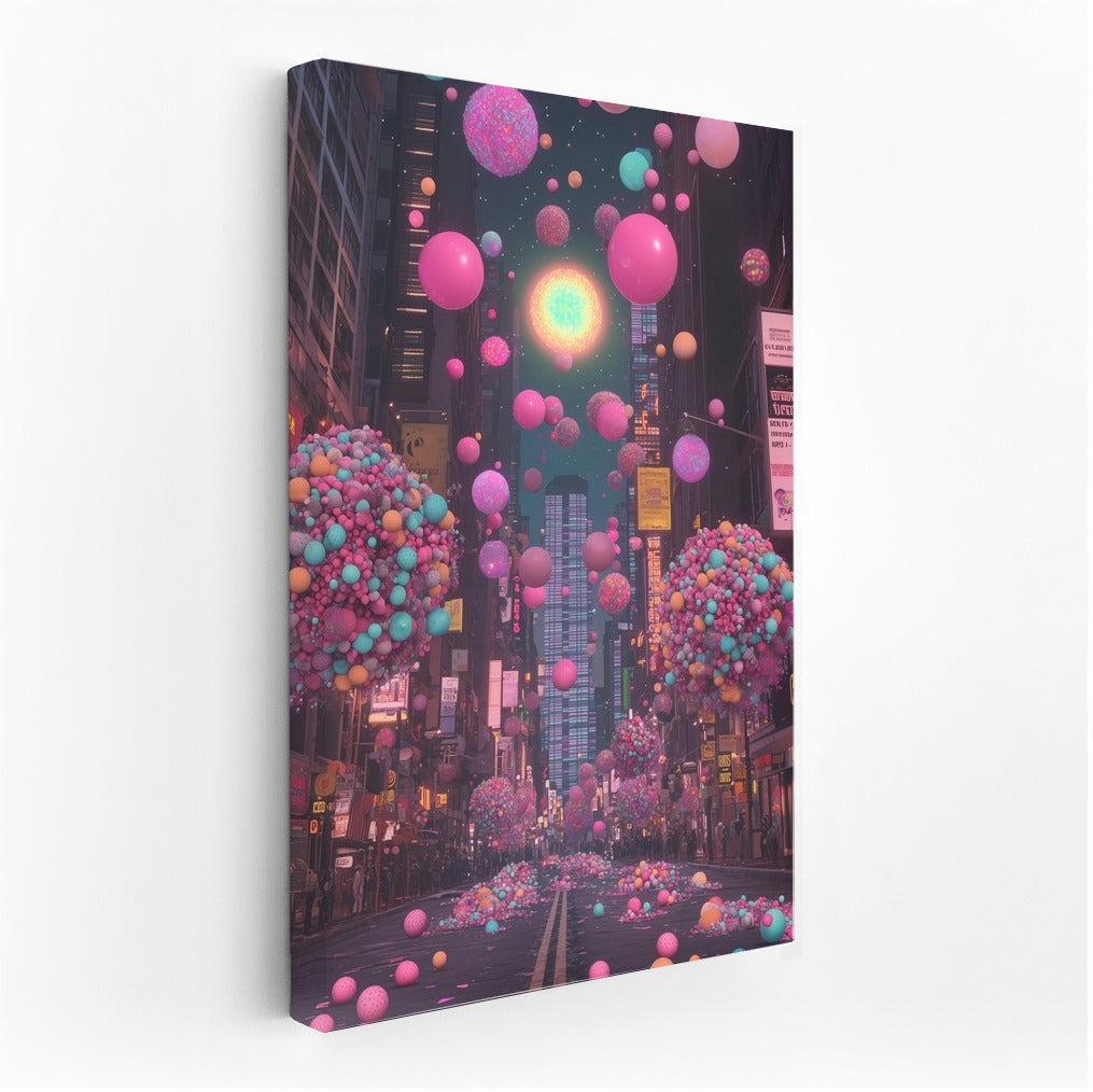 Neon Waltz of City Lights