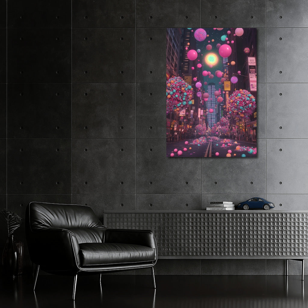 Neon Waltz of City Lights