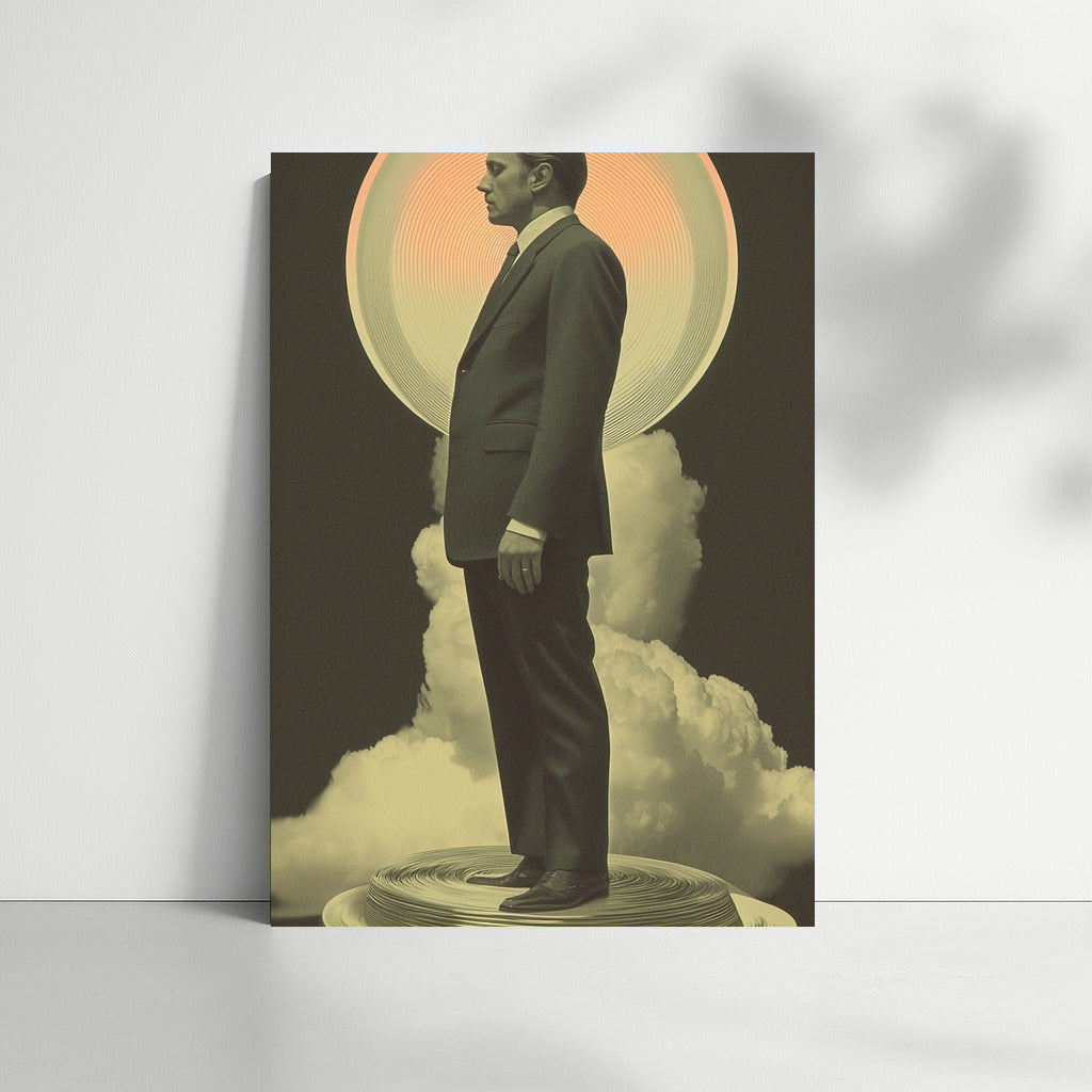 The Bright Traveler in the Cloudy Heights