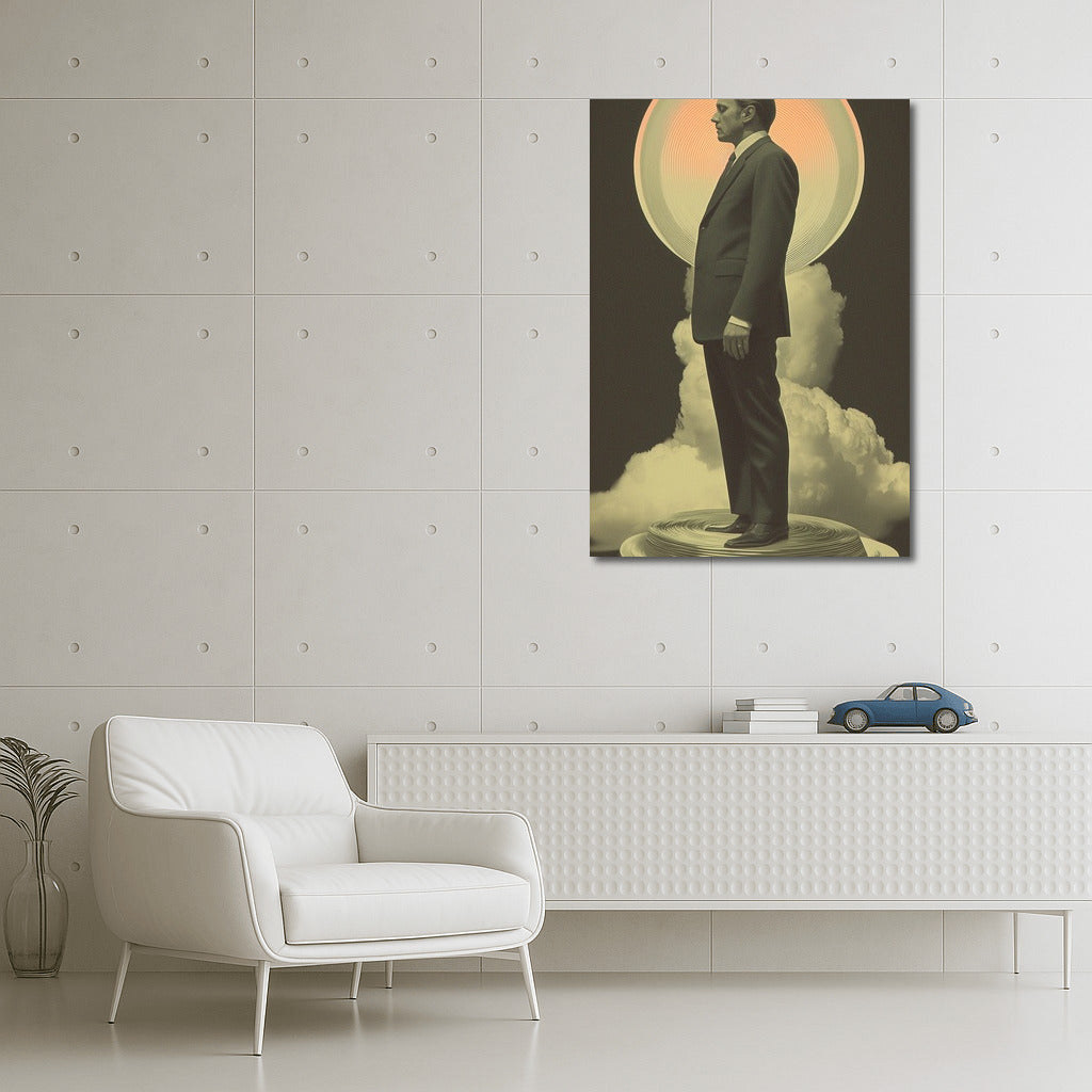 The Bright Traveler in the Cloudy Heights