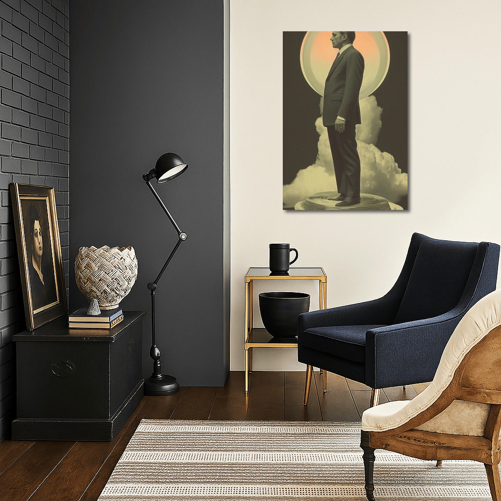 The Bright Traveler in the Cloudy Heights