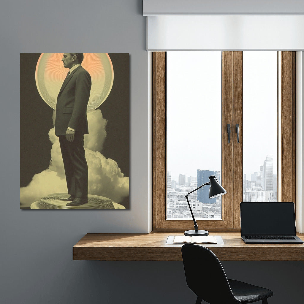 The Bright Traveler in the Cloudy Heights