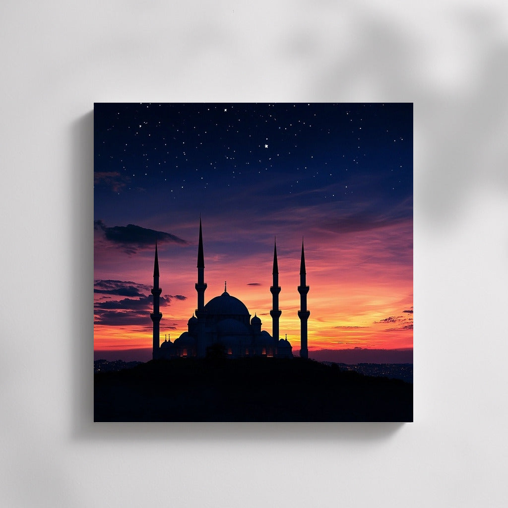 Starry Temple of Sunset