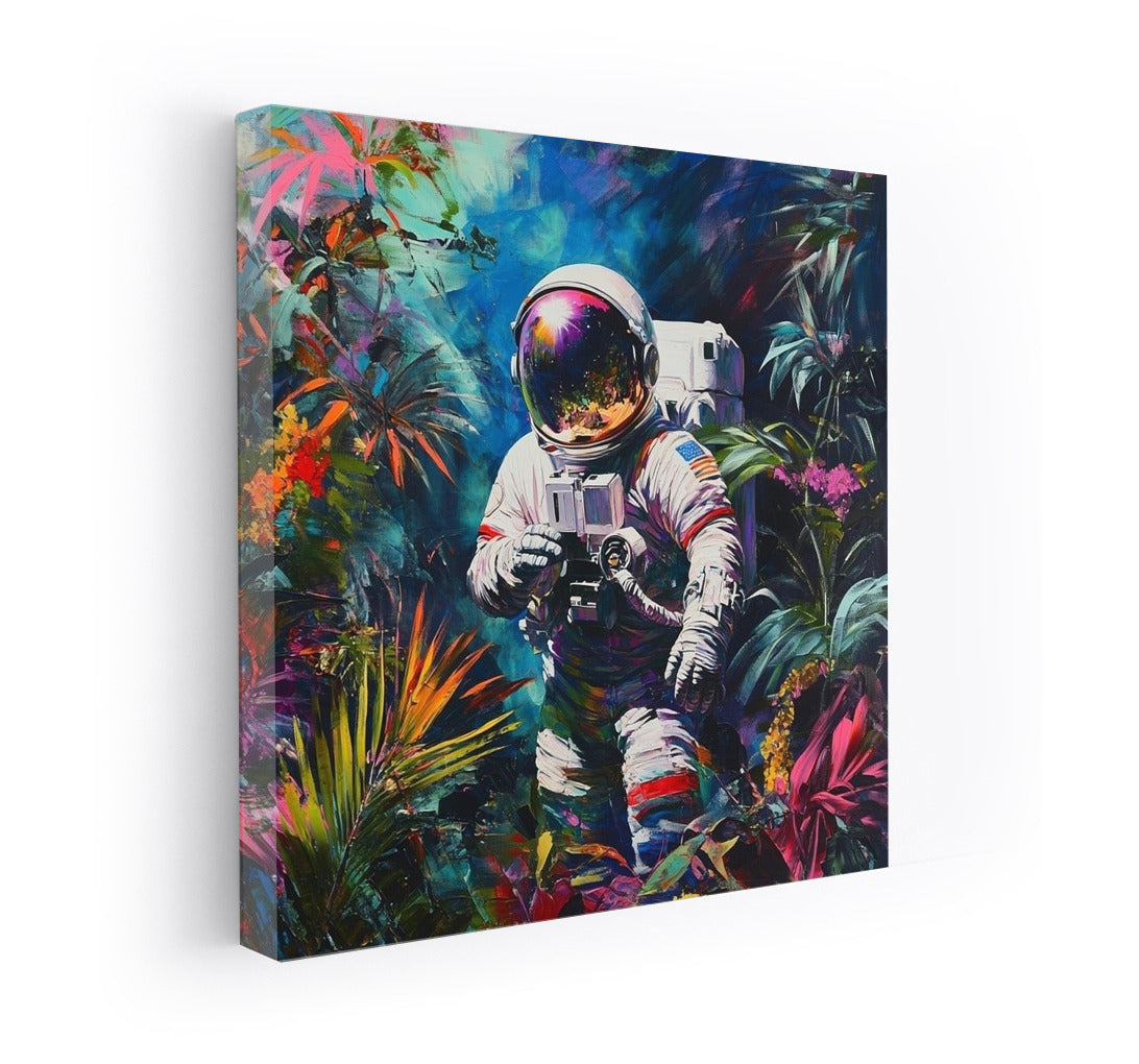 Star Traveler in the Green Oasis