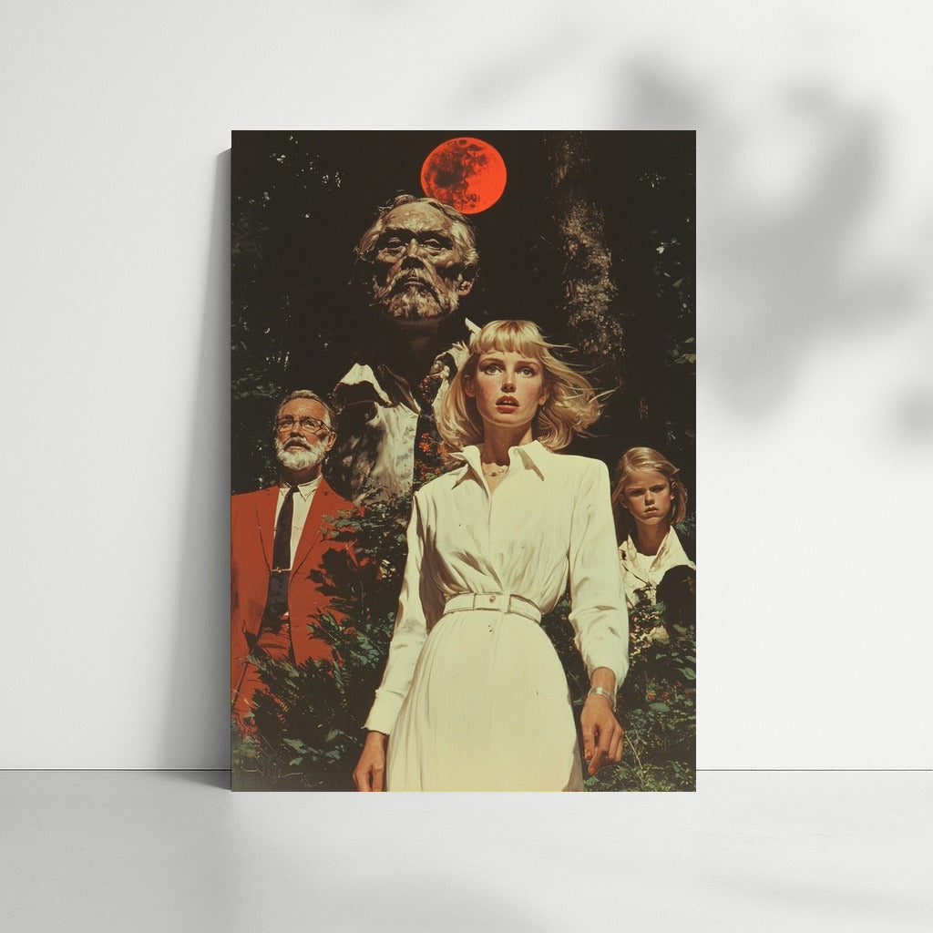 Dance of Shadows under the Blood Moon