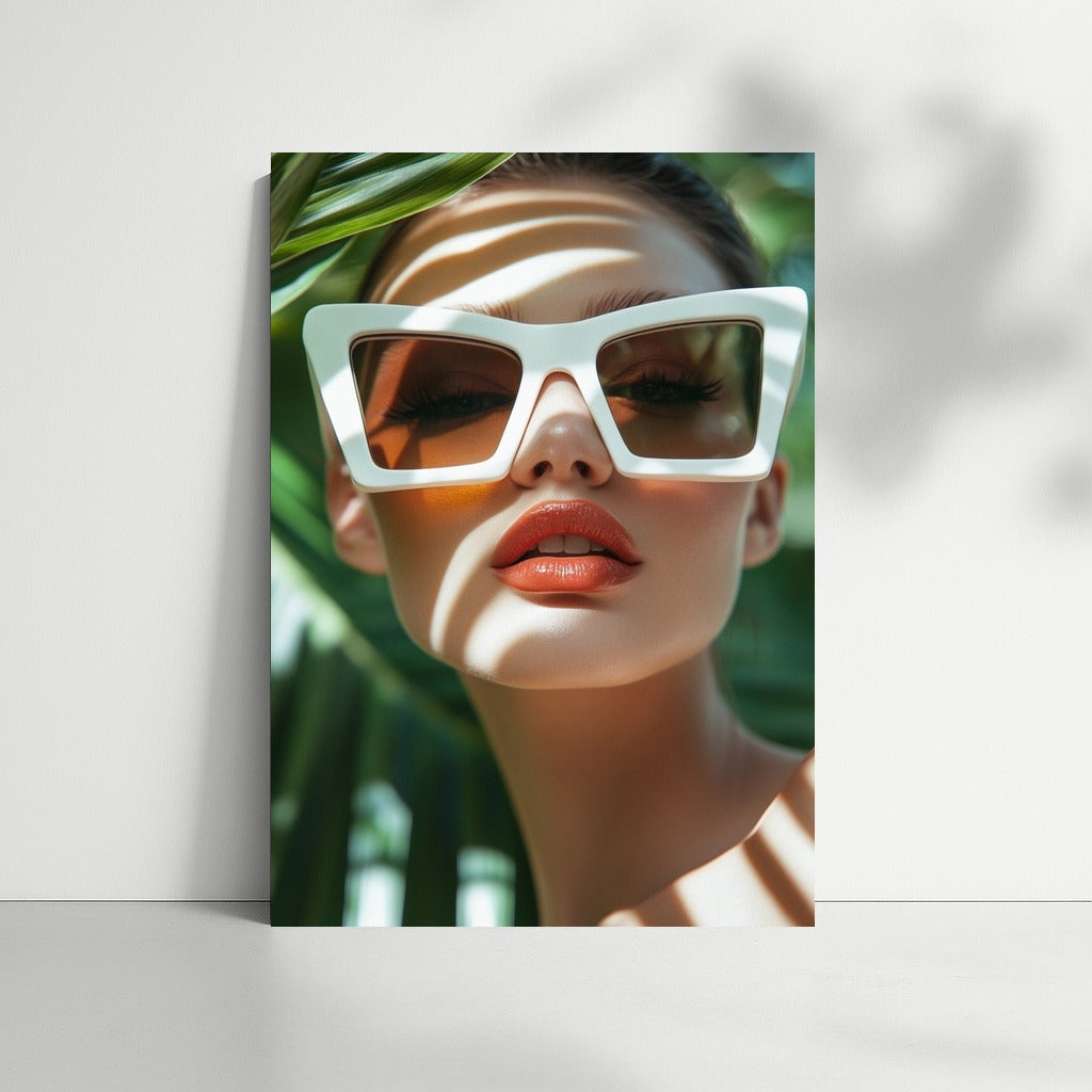 The Secret Behind the Leaves: A Look Through the Glasses