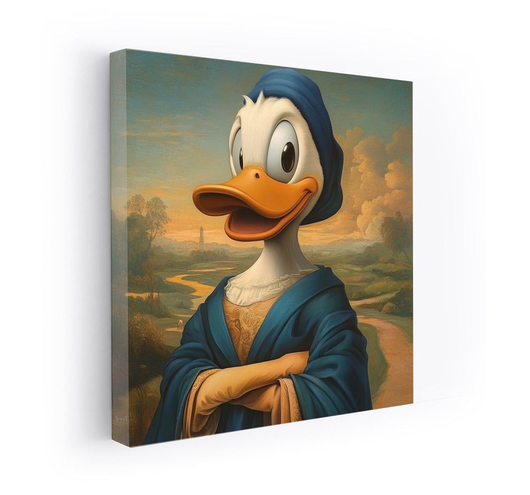 Baroque in Feathers: A Duck with Character