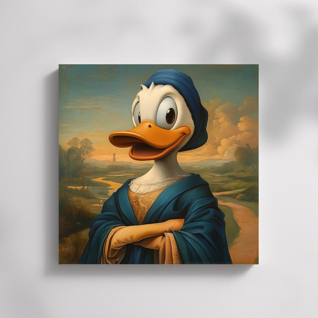 Baroque in Feathers: A Duck with Character