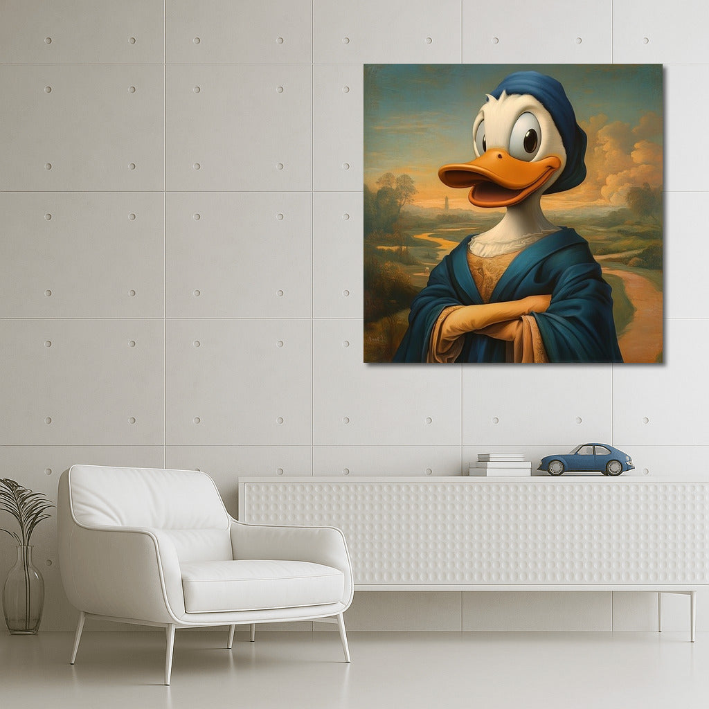 Baroque in Feathers: A Duck with Character