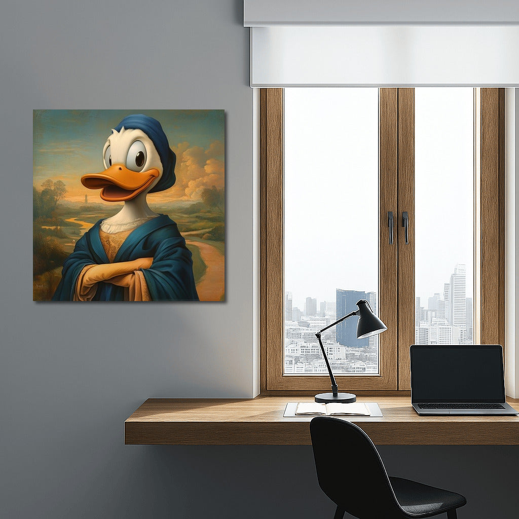 Baroque in Feathers: A Duck with Character