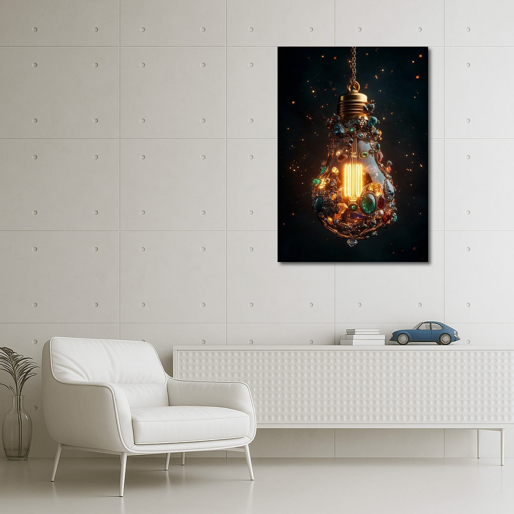 The Radiant Diamond: The Lamp of Inspiration