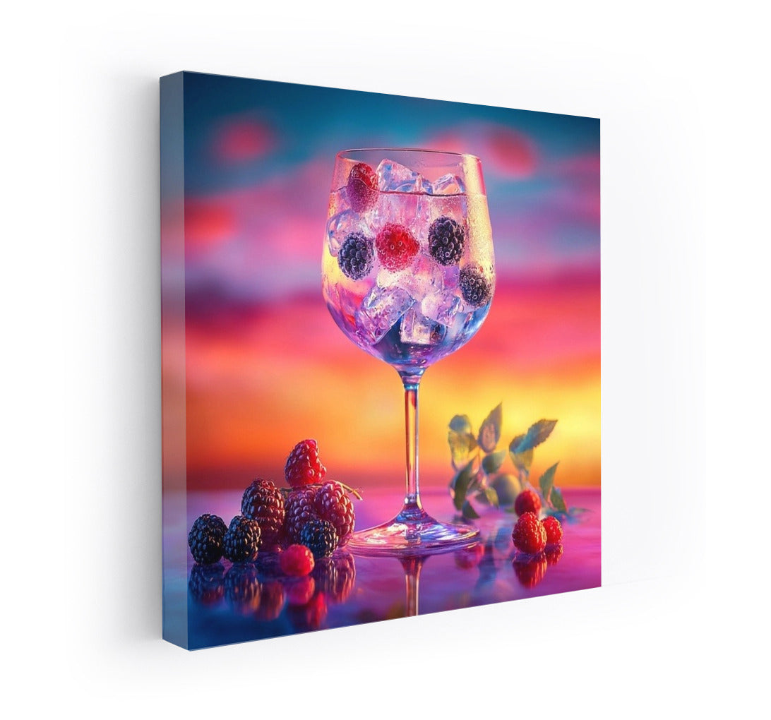 Berry Sunset: The Taste of Summer in a Glass