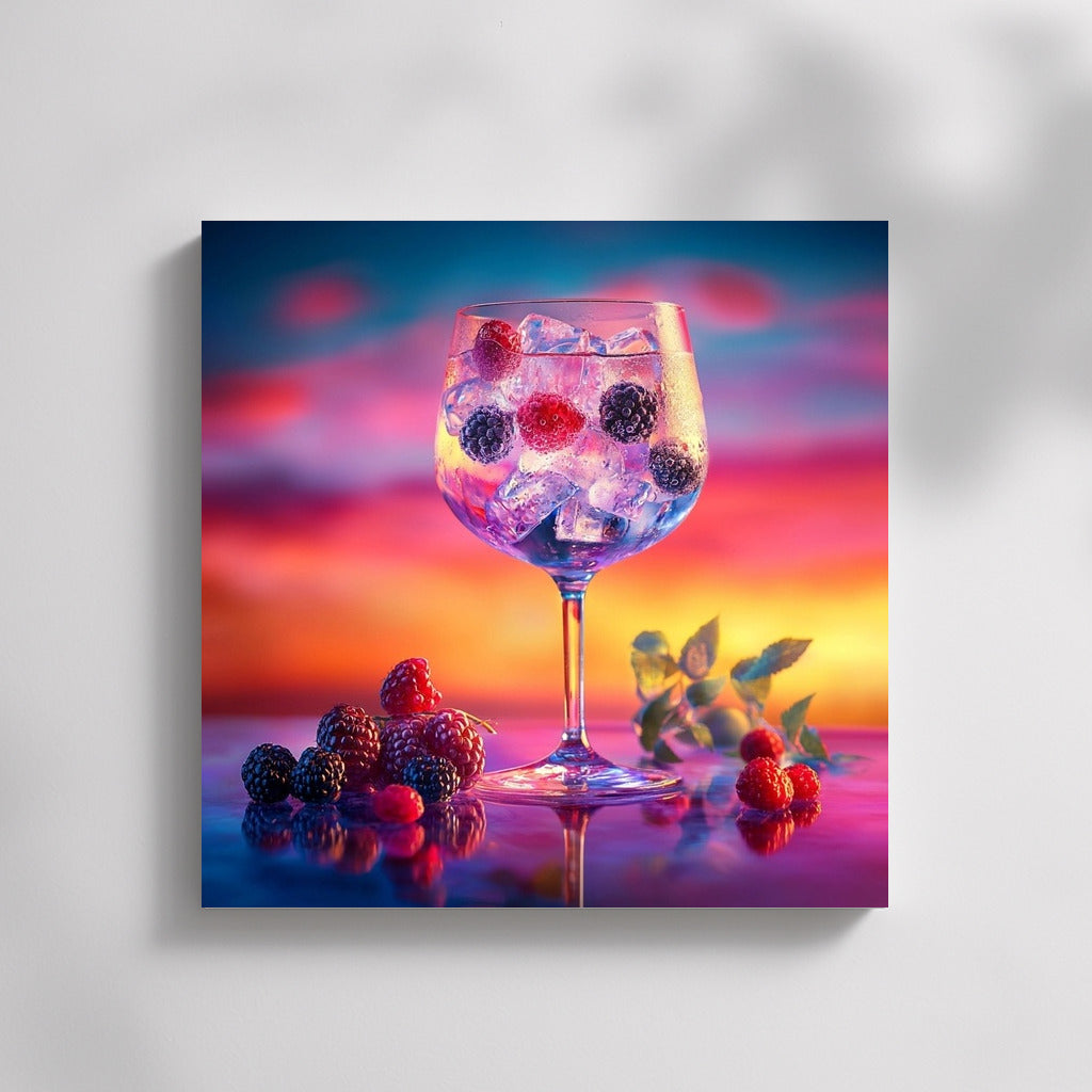 Berry Sunset: The Taste of Summer in a Glass