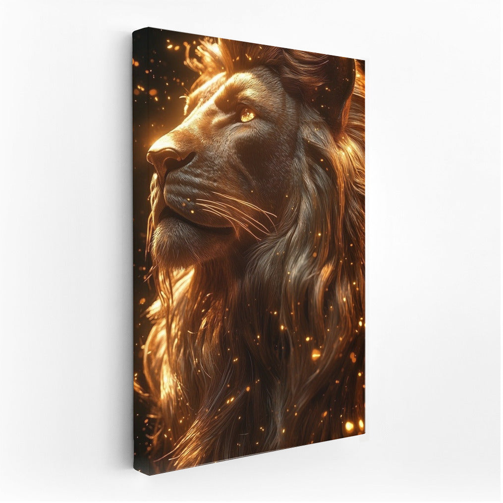 The Golden Lord of the Savannah
