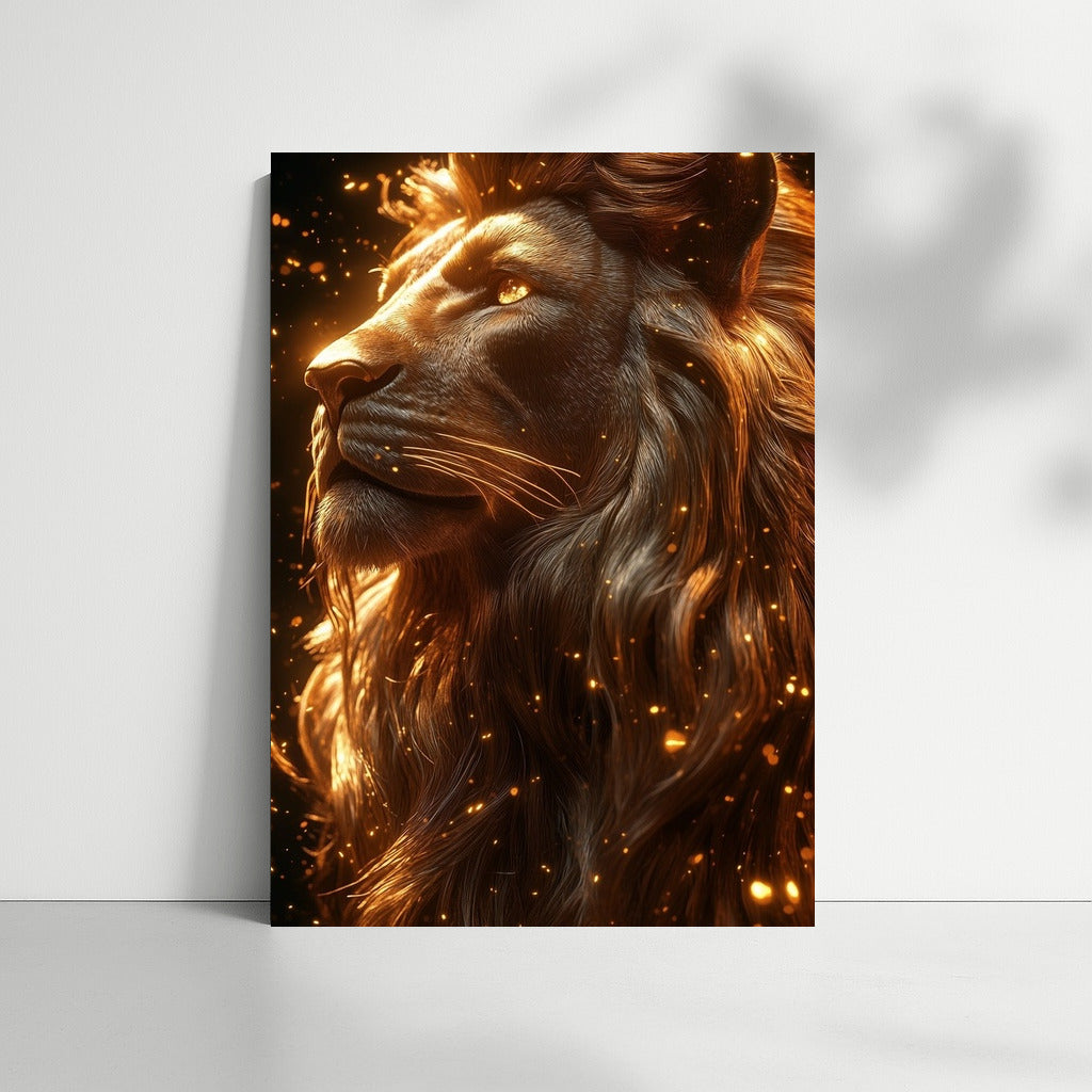 The Golden Lord of the Savannah