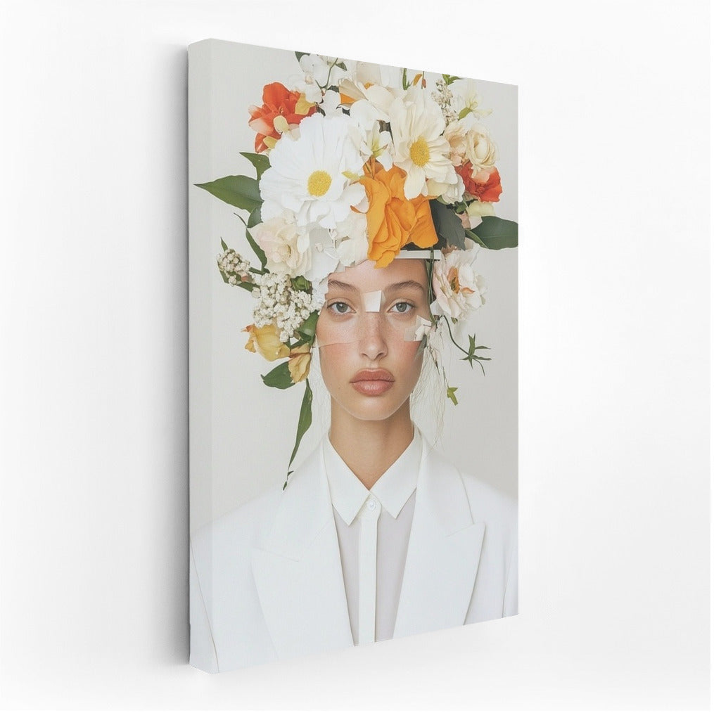 Flower Elegy in White