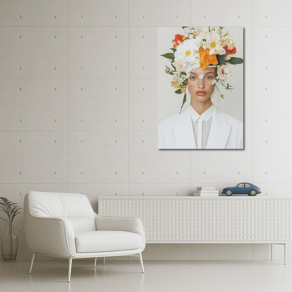 Flower Elegy in White