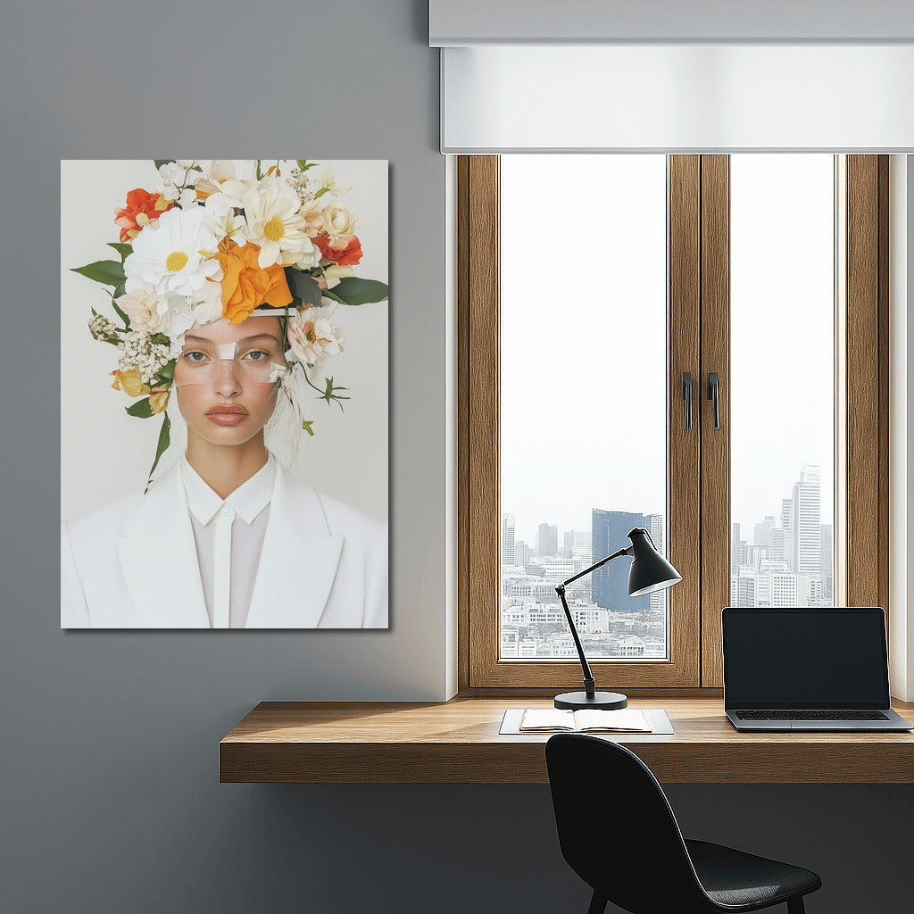 Flower Elegy in White