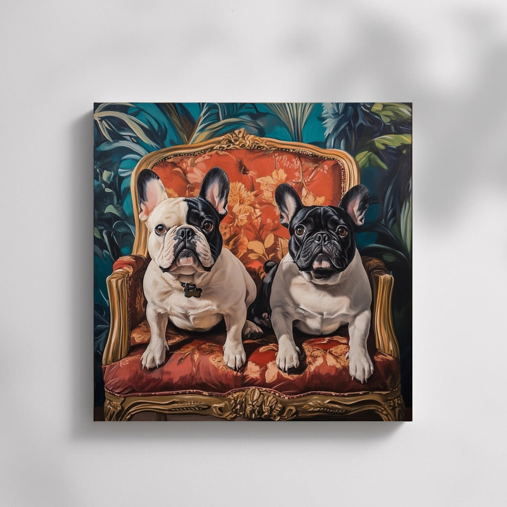 The Royal Couple on the Throne