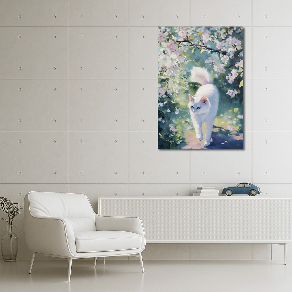 White Cat's Flower Walk