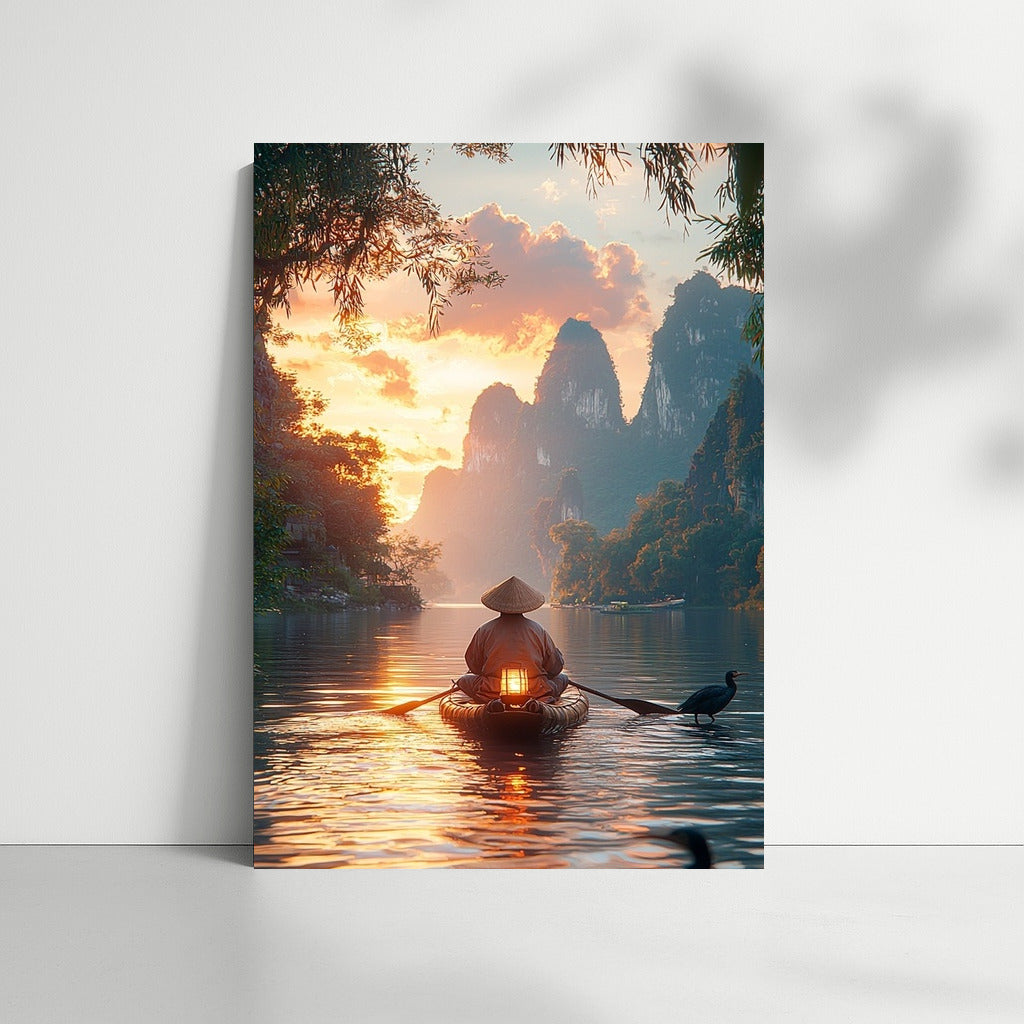 Sunset Sailing into Eternity