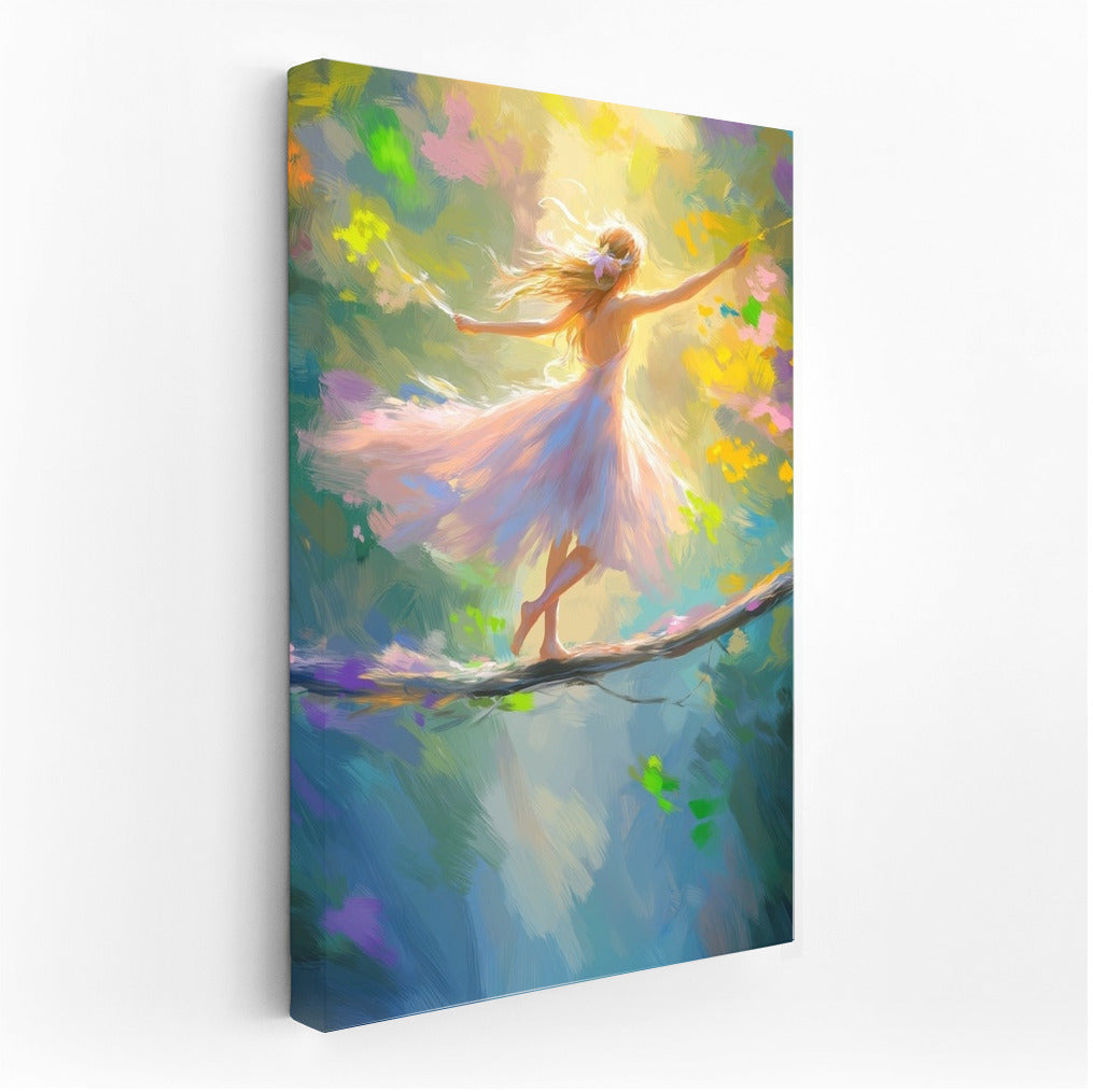 Dance of Light in the Enchanted Forest