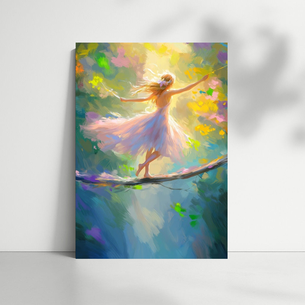 Dance of Light in the Enchanted Forest