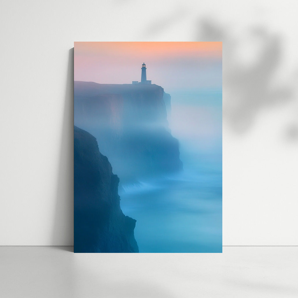 A Light of Hope in the Embrace of Fog
