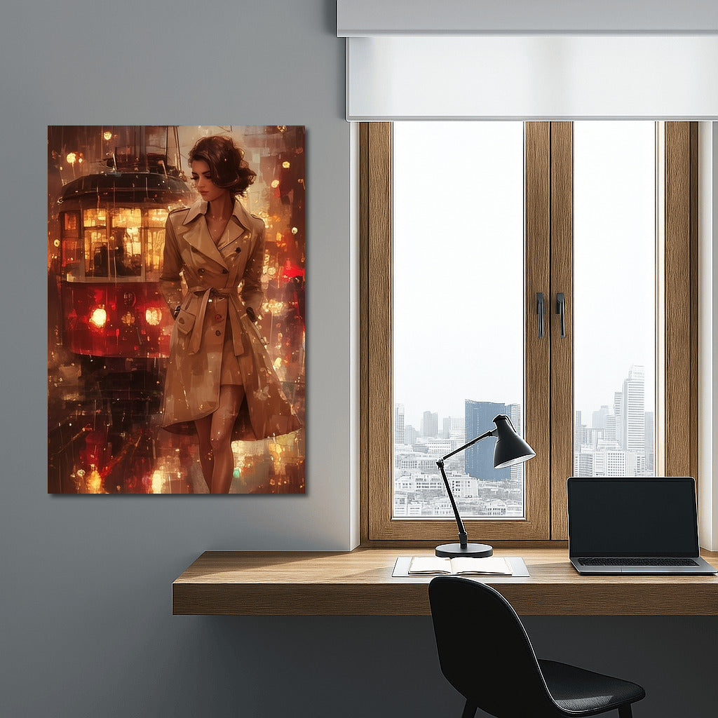 The Mystery in the Cloak and the City Light