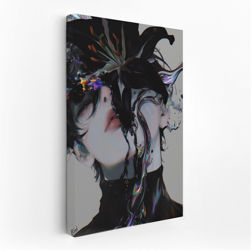 Whirlwind of Emotions: Face in Color